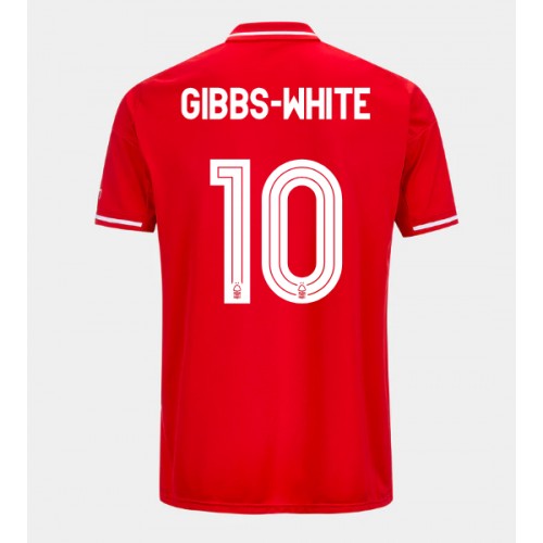 Dres Nottingham Forest Morgan Gibbs-White #10 Domaci 2025-26 Kratak Rukav